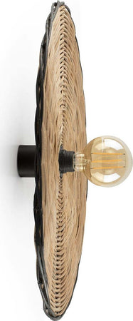 COSTAS 600 H70 Lampada da parete/plafoniera nera/ratan Illuminazione/Illuminazione per interni/Lampadari lampade a sospensione e plafoniere/Plafoniere Led Mall Home - Napoli, Commerciovirtuoso.it