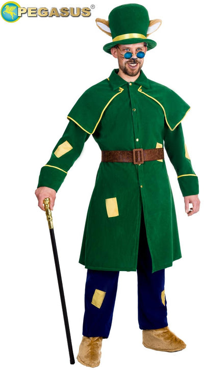 COSTUME CARNEVALE  VOLPE DI PINOCCHIO ADULTO DALLA M ALLA XL  - PEGASUS 0660-A-1