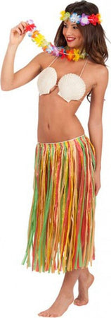 Costume da Hawaiana Set Hawaii collana, Frontalino, Gonna Lunghezza 70 cm Giochi e giocattoli/Giochi d'imitazione e accessori di travestimento/Costumi e travestimenti/Kit di travestimento Kondorama - Martinsicuro, Commerciovirtuoso.it