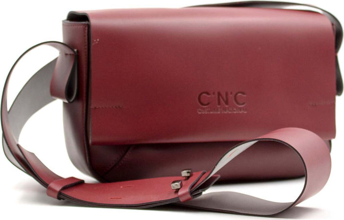 Costume National Cn1002_E002 Borsa Donna a Tracolla Bordeaux Borsa a Tracolla Regolabile Con Chiusura a Patta Magnetica 25x13x8cm Moda/Donna/Borse/Borse a tracolla Starbag - Gaeta, Commerciovirtuoso.it