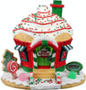 Cottage alla menta piperita, edificio luminoso per villaggio di Natale in Resina Casa e cucina/Decorazioni per interni/Addobbi e decorazioni per ricorrenze/Decorazioni natalizie/Oggettistica MagiediNatale.it - Altamura, Commerciovirtuoso.it