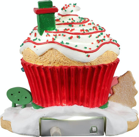 Cottage alla menta piperita, edificio luminoso per villaggio di Natale in Resina Casa e cucina/Decorazioni per interni/Addobbi e decorazioni per ricorrenze/Decorazioni natalizie/Oggettistica MagiediNatale.it - Altamura, Commerciovirtuoso.it