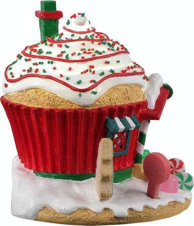 Cottage alla menta piperita, edificio luminoso per villaggio di Natale in Resina Casa e cucina/Decorazioni per interni/Addobbi e decorazioni per ricorrenze/Decorazioni natalizie/Oggettistica MagiediNatale.it - Altamura, Commerciovirtuoso.it
