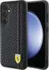 cover-ferrari-samsung-s24-carbonio-nera