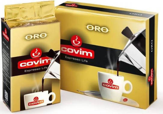 Covim Caffè macinato Oro 250 gr - Covim Caffè - Caffè macinato Oro 250 Gr per Moka 250 gr Caffè macinato Non solo alimenti - Albano Laziale, Commerciovirtuoso.it