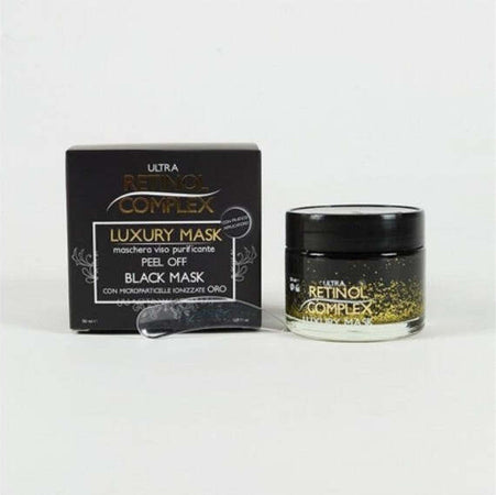 Crema-50-Ml-Black-Mask-Con-Microparticelle-Ionizzate-Oro-Maschera-Viso-Pulizia
