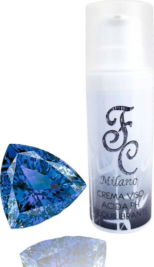 Crema Acida Ph Riequilibrante 50 Ml Viso Crema Pelle Grassa Acneica Protettiva Idratante Nutriente Con Acido Citrico Acido Lattico Collagene E Elastina Made in Italy Fc Milano
