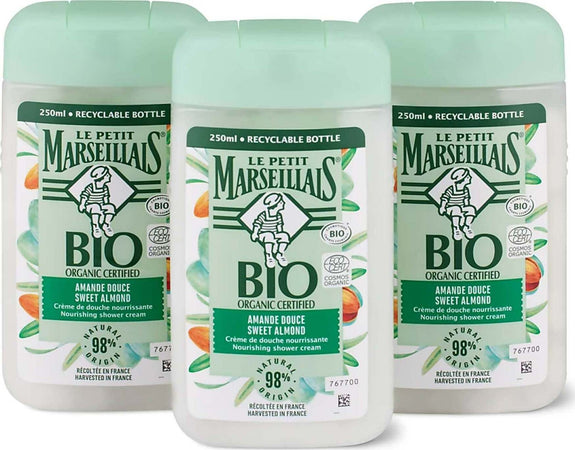 Crema Doccia 250ml Le Petit Marseillais 98% Di Origine Naturale