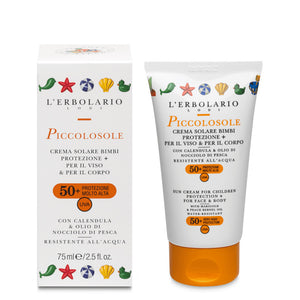 Crema Solare Bimbi SPF 50+ Piccolosole