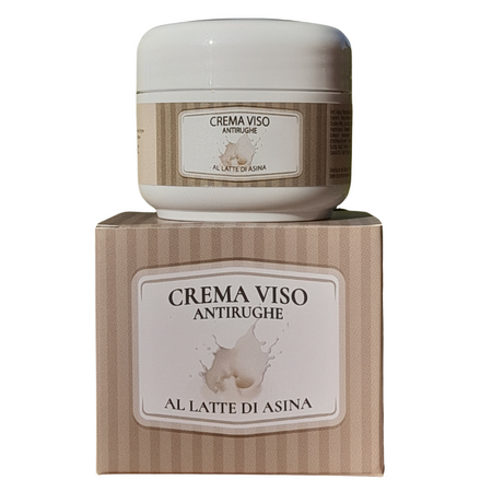 Crema viso idratante al Latte di Asina 50 ml - Bioloerbe