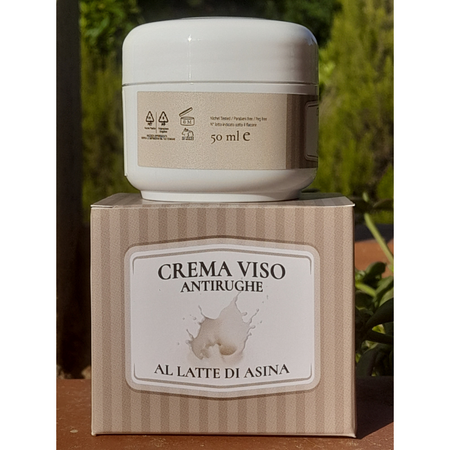 Crema viso idratante al Latte di Asina 50 ml - Bioloerbe