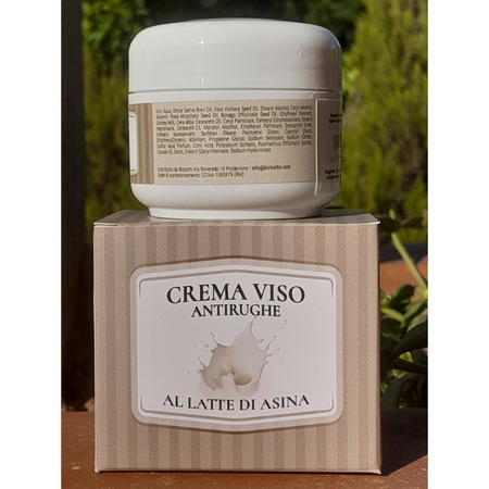 Crema viso idratante al Latte di Asina 50 ml - Bioloerbe