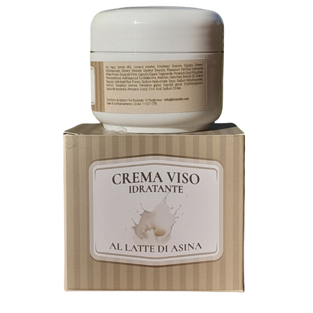 Crema viso idratante al Latte di Asina 50 ml - Bioloerbe