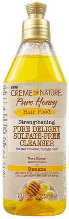 Creme of Natural Pure Honey Hair Food Banana Cleanser Crema per Capelli 355 Ml