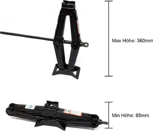 Cric A Pantografo Forbice Idraulico Sollevatore Auto Familiare Pickup 2000kg Nero Fai da te/Prodotti per la costruzione/Prodotti per il trasporto materiali/Sollevamento e trazione/Cric e accessori/Cric idraulici Trade Shop italia - Napoli, Commerciovirtuoso.it
