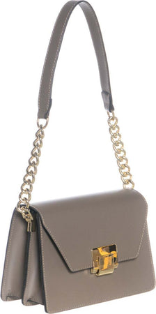 Cristal---Borsa-a-spalla-Nude-da-Donna-in-Pelle
