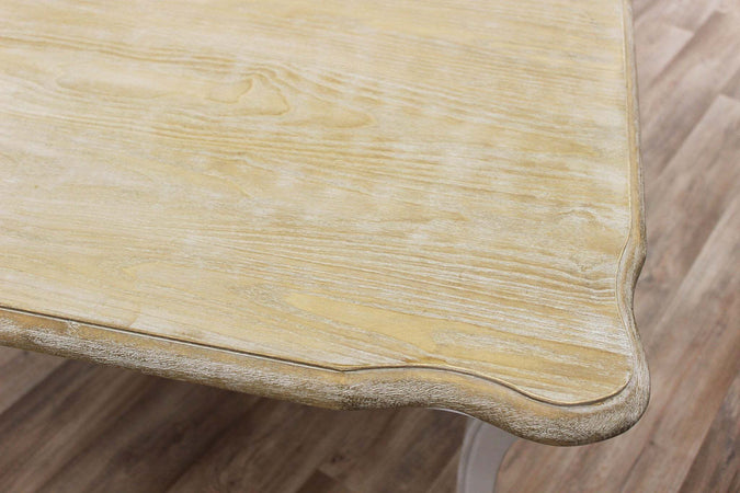 CROSS---tavolo-vintage-in-legno-160/200x100-Bianco-Milani-Home