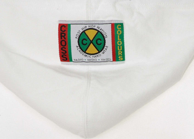 CROSS-COLOURS-Felpa-Cappuccio-Uomo-Snoop-Dogg-White-da-uomo