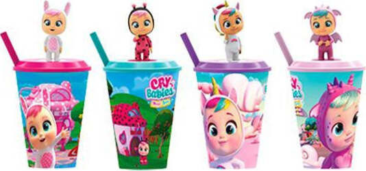 Cry-Babies-Bicchiere-con-Cannuccia-Gamevision