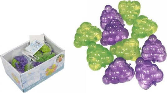 Cubetti-Di-Ghiaccio-Finto-Colorati-Freezer-Cocktail-Riutilizzabili-Grappoli-Uva
