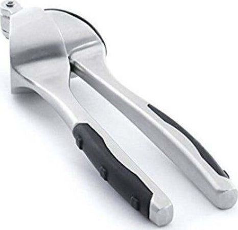 Cubo-Schiaccia-Aglio-Premi-In-Acciaio-Inox-Satinato-Manico-Antiscivolo