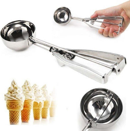 Cucchiaio Porzionatore Gelato Dosatore Palline Molla Ice Cream Sfera 6cm Acciaio Utensili Cucina Trade Shop italia - Napoli, Commerciovirtuoso.it