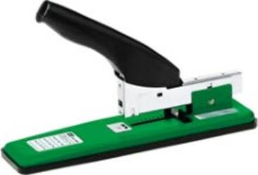 Cucitrice da tavolo - alti spessori - capacitA' massima 100 fogli - verde - Lebez Cancelleria e prodotti per ufficio/Archivio ufficio e accessori per scrivania/Spillatrici e perforatrici/Spillatrici elettriche e a batteria Eurocartuccia - Pavullo, Commerciovirtuoso.it