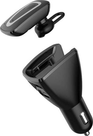 Cuffia-Auricolare-Bluetooth-V4.0-Universale-Caricatore-Auto-Presa-Accendisigari