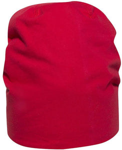 Cuffia Saco Rosso Cappellino Elasticizzato in Cotone