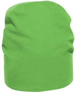Cuffia Saco Verde Acido Cappellino Elasticizzato in Cotone