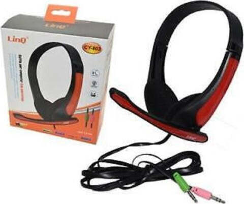 Cuffie-Con-Microfono-Stereo-Per-Pc-Notebook-Computer-Skype-Msn-Jack-3.5mm-Cy-803