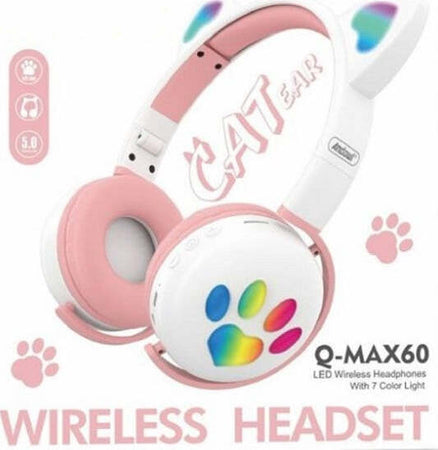 Cuffie-Led-Wireless-Con-Orecchie-Da-Gatto-Con-7-Colori-Di-Luce-Bluetooth-Q-max60