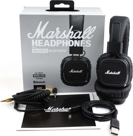 Cuffie Marshall HEADPHONES Major II, Nero Bluetooth wireless