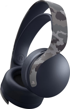 CUFFIE-SONY-WIRELESS-PULSE-3D-PS4/PS5-GREY-CAMOUFLAGE-USATO