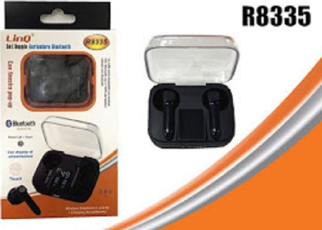 Cuffie Wireless Tws Auricolare Bluetooth 5.0 Fitness Sport Con Display Led R8335 Elettronica/Cuffie auricolari e accessori/Cuffie/Cuffie In-Ear Trade Shop italia - Napoli, Commerciovirtuoso.it