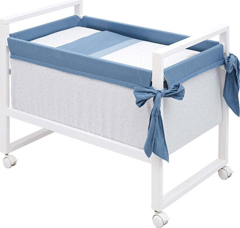 Culla Next Astra Azzurro 55X88X72 Cm Casa e cucina/Arredamento/Cameretta bambini/Lettini per neonati e bambini/Culle/Lettini da affiancare La Casa Del Bebè - Napoli, Commerciovirtuoso.it