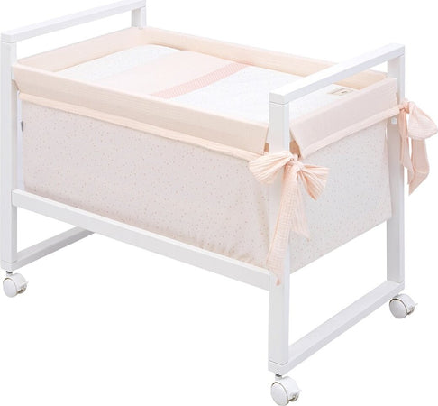 Culla Next Astra Rosa 55X88X72 Cm Casa e cucina/Arredamento/Cameretta bambini/Lettini per neonati e bambini/Culle/Lettini da affiancare La Casa Del Bebè - Napoli, Commerciovirtuoso.it