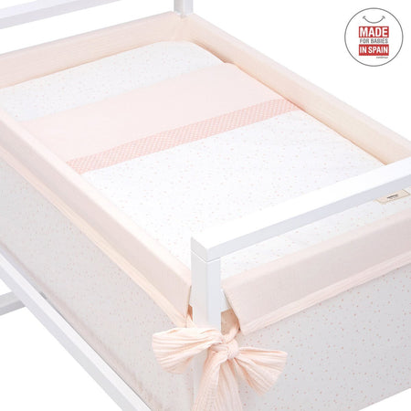 Culla Next Astra Rosa 55X88X72 Cm Casa e cucina/Arredamento/Cameretta bambini/Lettini per neonati e bambini/Culle/Lettini da affiancare La Casa Del Bebè - Napoli, Commerciovirtuoso.it