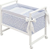 Culla Next Star Azzurro 55X88X72 Cm Casa e cucina/Arredamento/Cameretta bambini/Lettini per neonati e bambini/Culle/Lettini da affiancare La Casa Del Bebè - Napoli, Commerciovirtuoso.it