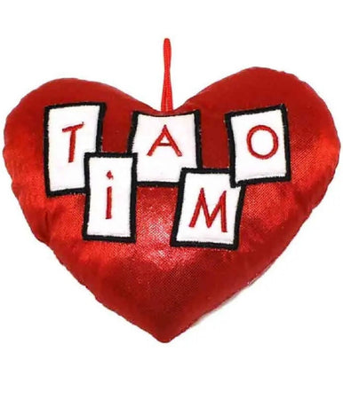 Cuore In Peluche Rosso Con Scritta Ti Amo 16 Cm Idea Regalo San Valentino 86998