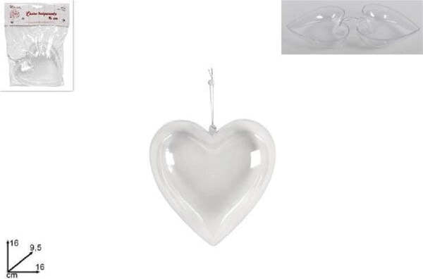 Cuore-In-Plastica-Trasparente-Scatolina-Per-Decoupage-Decoro-San-Valentino-16cm
