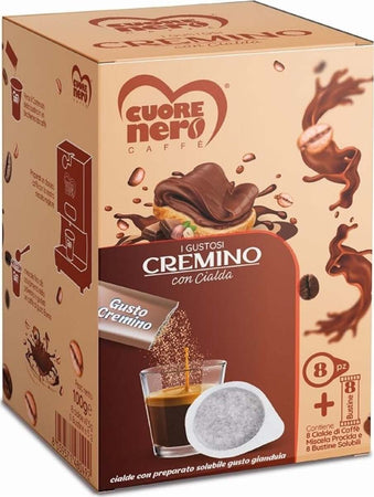 Cuore-Nero-Caffè-I-Gustosi-8-Cialde-+-8-Bustine-Solub.-Cremino