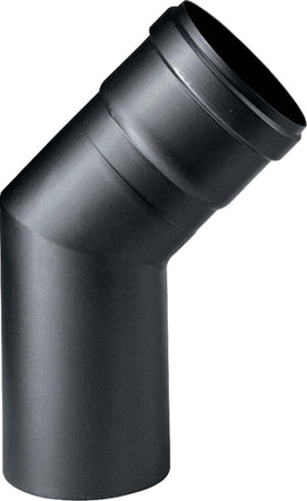 Curva a gomito per canna fumaria stufa a pellet in acciaio nero da 1,2 mm Fai da te/Caminetti e accessori/Accessori per caminetto/Tubi di scarico La Zappa - Altamura, Commerciovirtuoso.it
