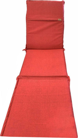 Cuscino Imbottito per Lettino Prendisole in Tessuto Idrorepellente Da Esterno Giardino e giardinaggio/Arredamento da giardino e accessori/Cuscini/Cuscini per sedie da giardino Decor Space - Altamura, Commerciovirtuoso.it