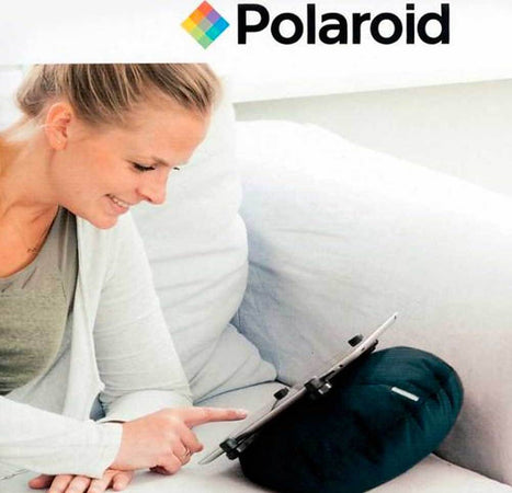 Cuscino-Porta-Tablet-Polaroid-Tablet-Max-10-Pollici-+Custodia-Cuffie-Colore-Nero