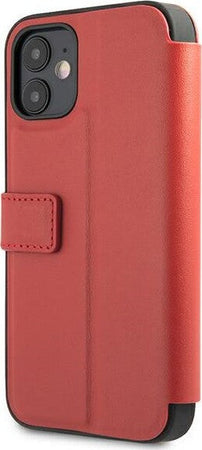 custodia-a-libro-ferrari-iphone-12-mni-vera-pelle-rossa