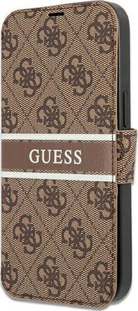custodia-a-libro-guess-iphone-13-brown