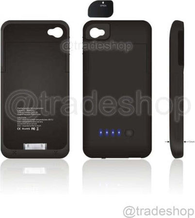 Custodia Cover Interna Con Batteria Integrata X Iphone 4s 4 Ricarica Usb 1800mah Elettronica/Cellulari e accessori/Accessori/Custodie e cover/Custodie con batteria integrata Trade Shop italia - Napoli, Commerciovirtuoso.it
