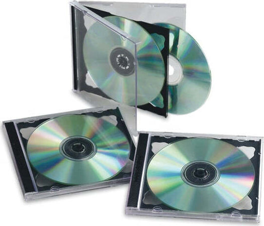 Custodia doppia per CD-DVD - nero - Fellowes - scatola 5 pezzi Elettronica/Informatica/Accessori/Custodie supporti vergini Eurocartuccia - Pavullo, Commerciovirtuoso.it