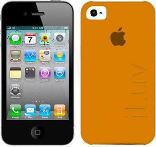 Custodia-Ultra-Fine-in-Plastica-per-iPhone-4/4S-Arancione-iLuv-ICC733ORG-SILK